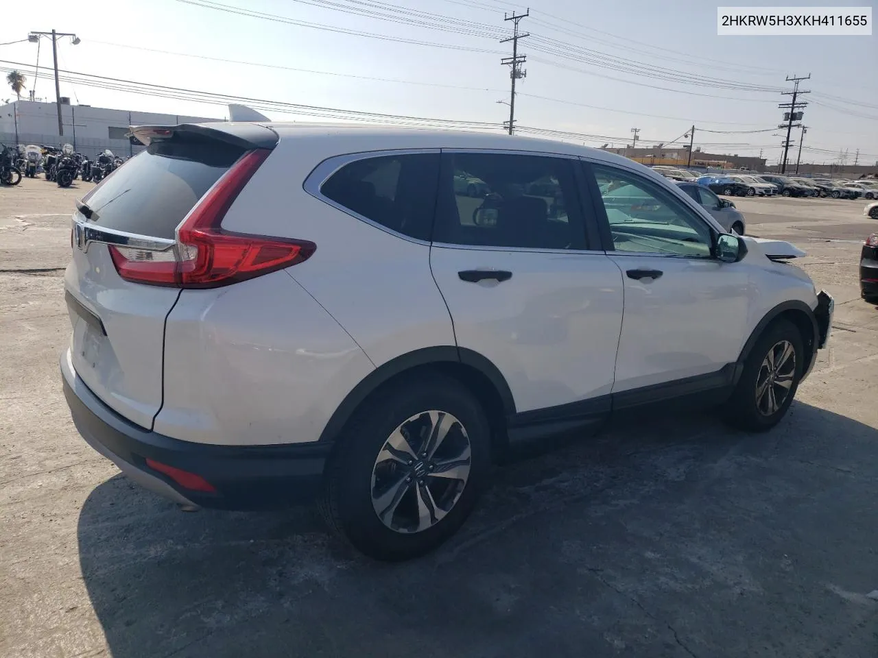 2HKRW5H3XKH411655 2019 Honda Cr-V Lx