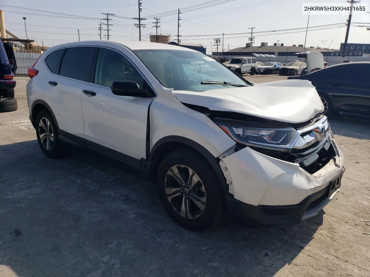 2HKRW5H3XKH411655 2019 Honda Cr-V Lx