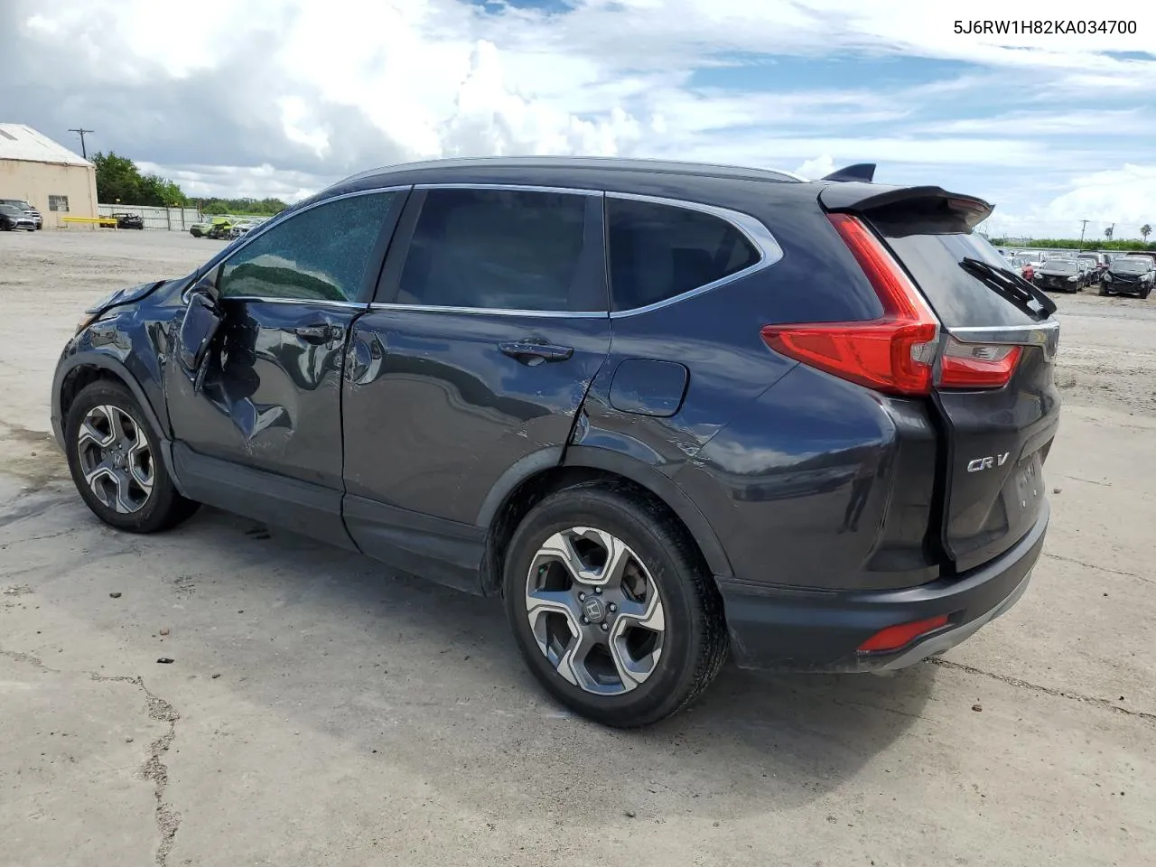 2019 Honda Cr-V Exl VIN: 5J6RW1H82KA034700 Lot: 72733394