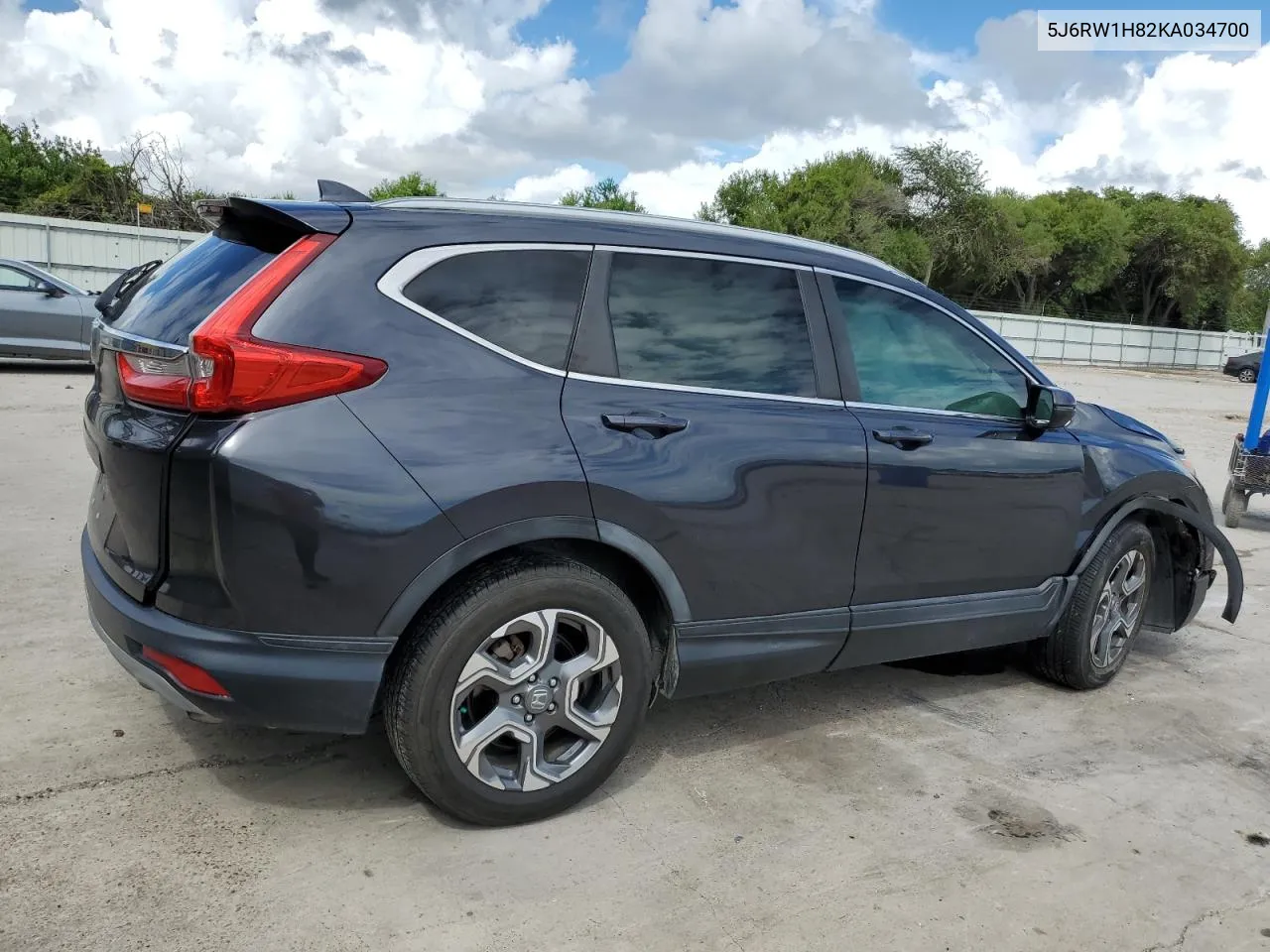 2019 Honda Cr-V Exl VIN: 5J6RW1H82KA034700 Lot: 72733394