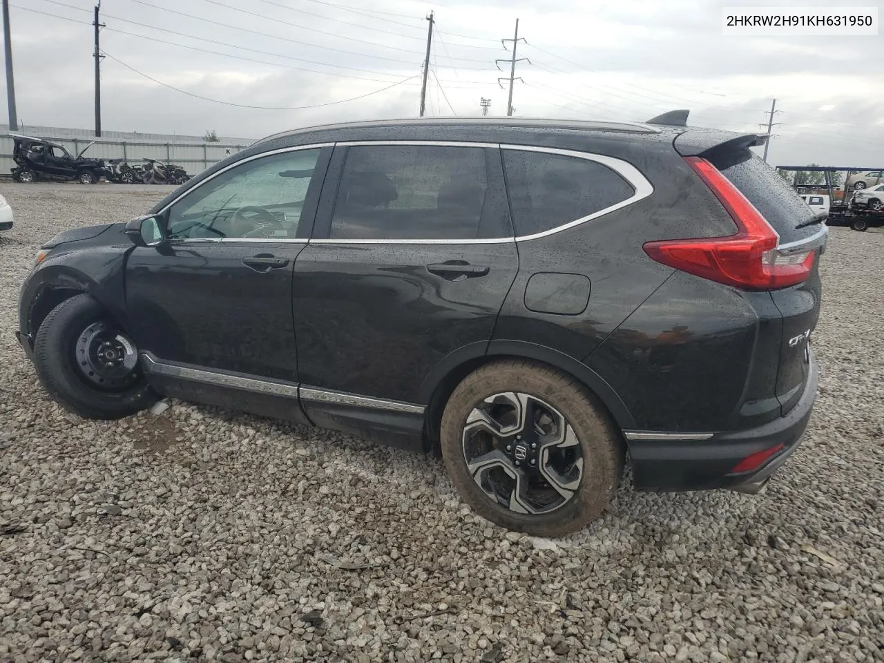 2019 Honda Cr-V Touring VIN: 2HKRW2H91KH631950 Lot: 72766114