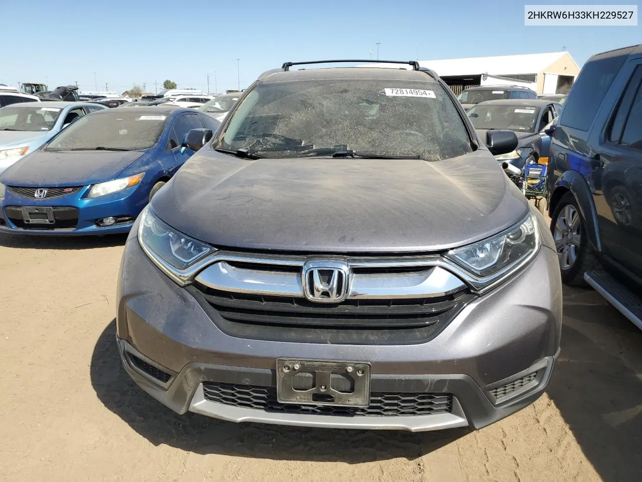 2HKRW6H33KH229527 2019 Honda Cr-V Lx