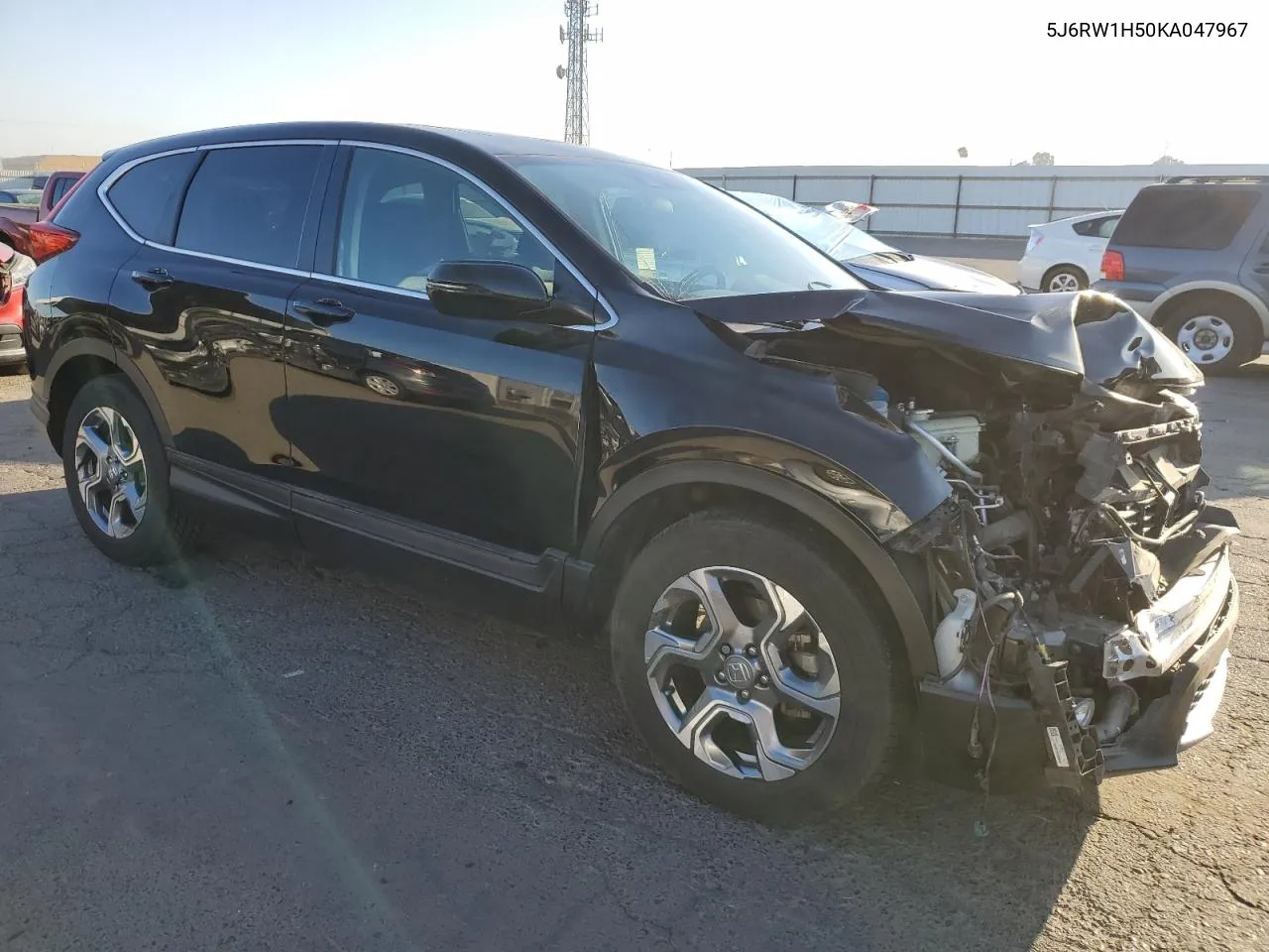 2019 Honda Cr-V Ex VIN: 5J6RW1H50KA047967 Lot: 72940344