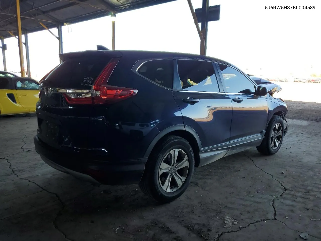 5J6RW5H37KL004589 2019 Honda Cr-V Lx