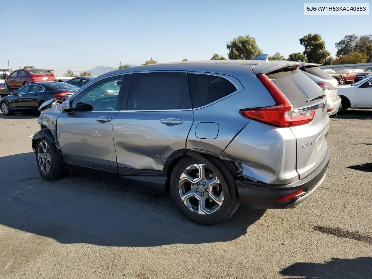 2019 Honda Cr-V Ex VIN: 5J6RW1H53KA040883 Lot: 72953284