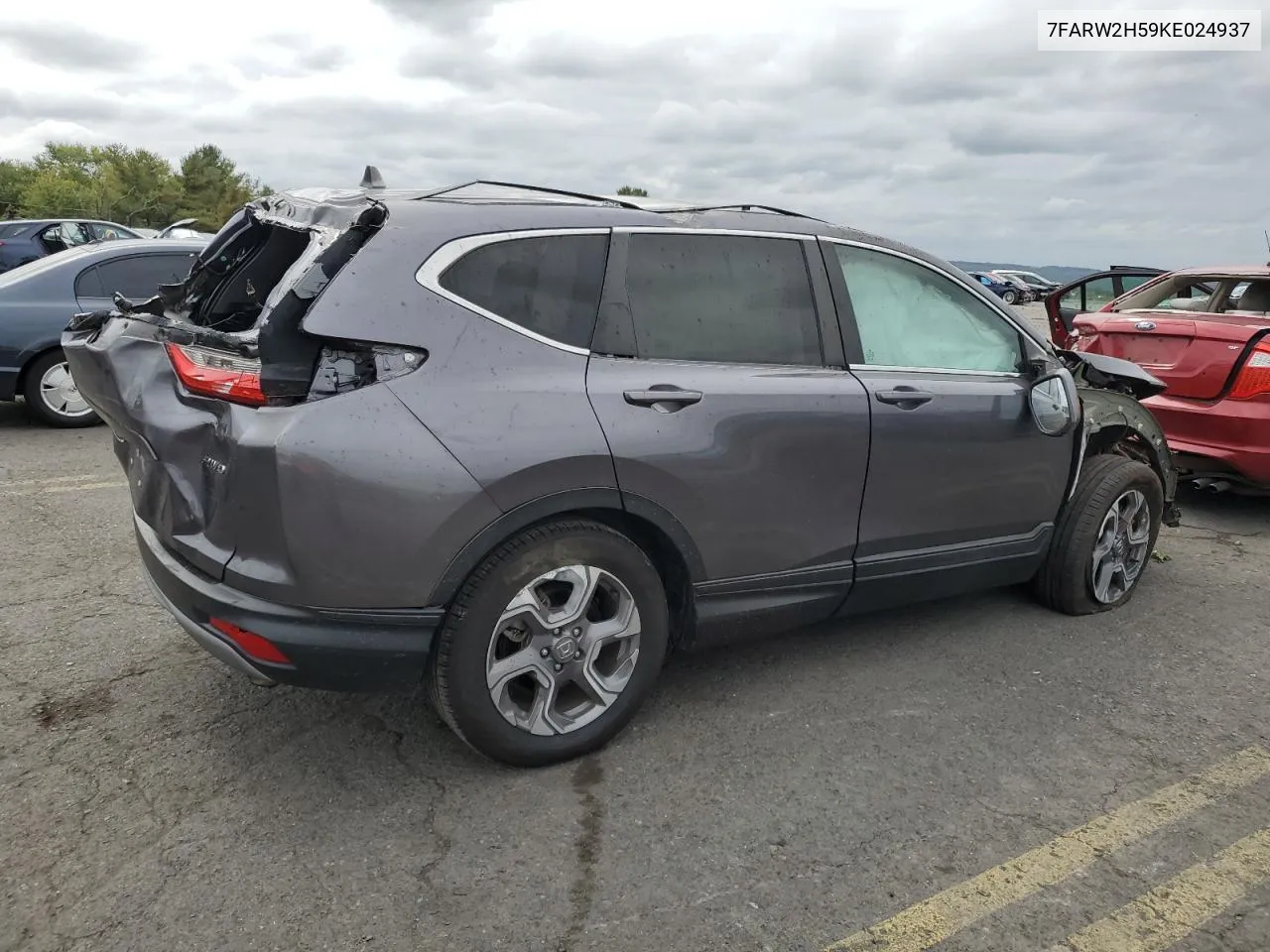 2019 Honda Cr-V Ex VIN: 7FARW2H59KE024937 Lot: 72994524