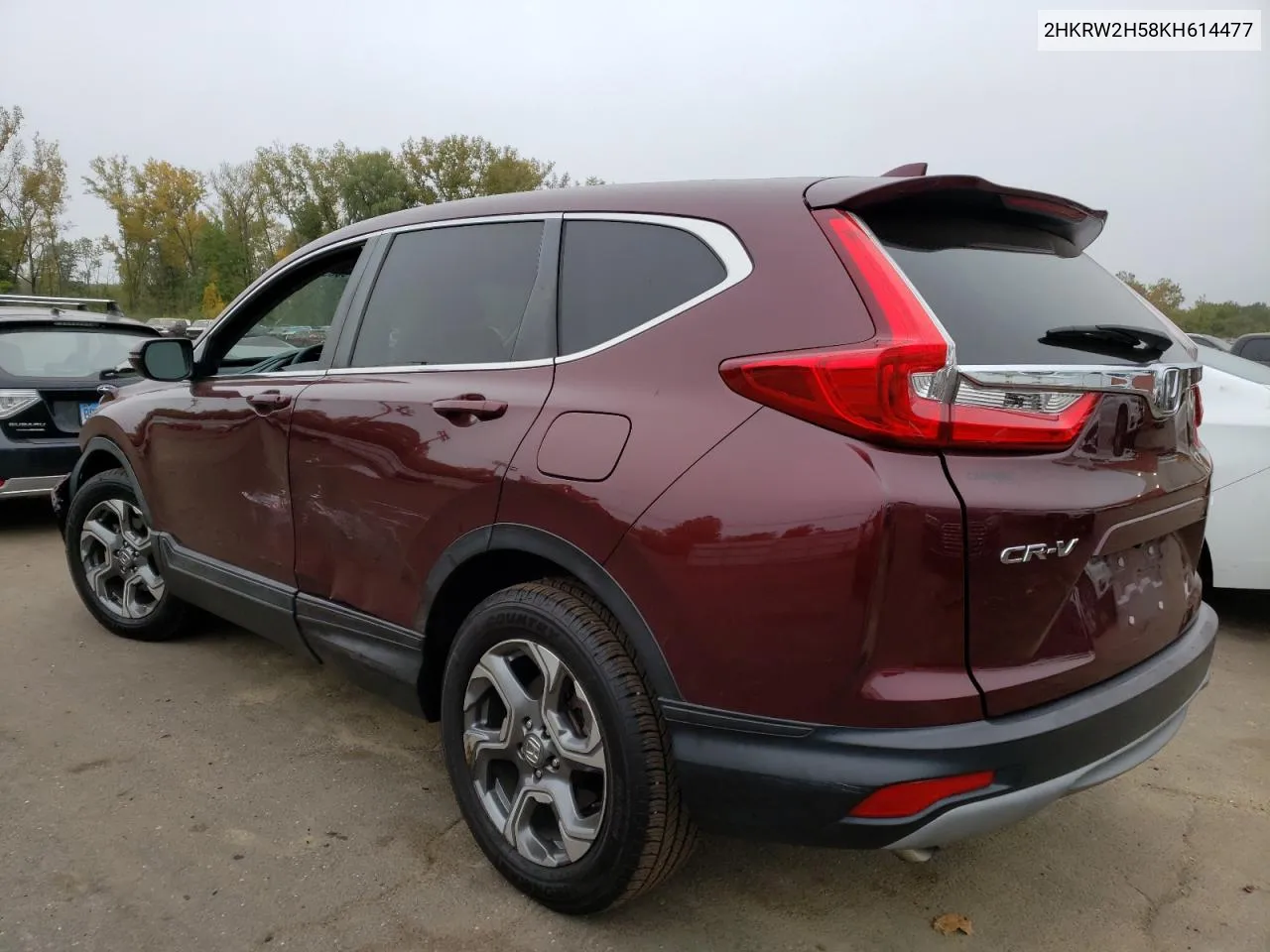 2HKRW2H58KH614477 2019 Honda Cr-V Ex