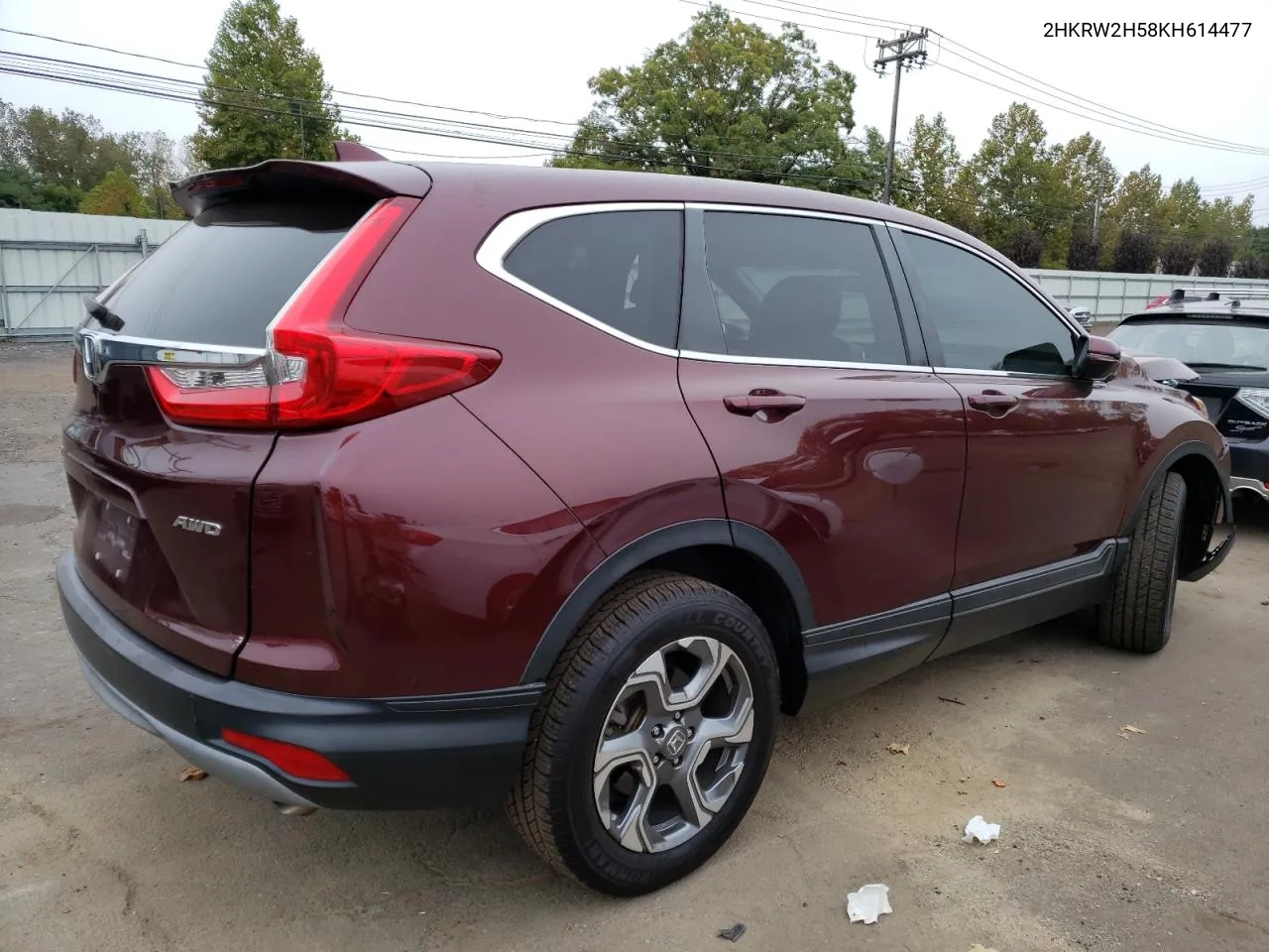 2HKRW2H58KH614477 2019 Honda Cr-V Ex