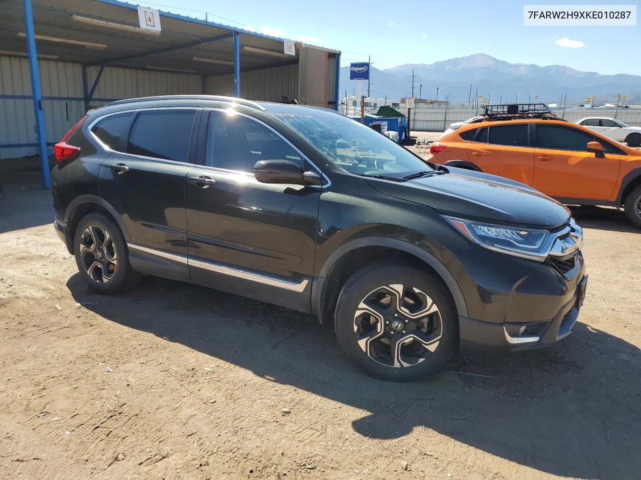 2019 Honda Cr-V Touring VIN: 7FARW2H9XKE010287 Lot: 73044494