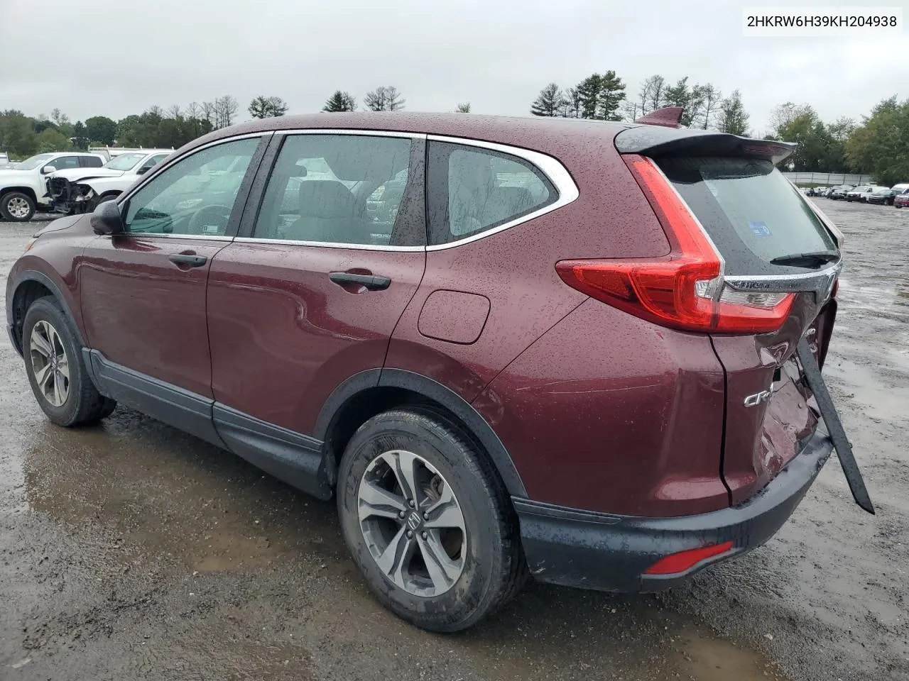 2019 Honda Cr-V Lx VIN: 2HKRW6H39KH204938 Lot: 73103454