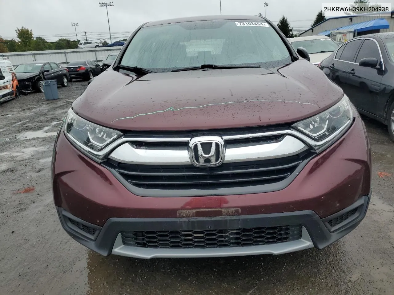 2HKRW6H39KH204938 2019 Honda Cr-V Lx