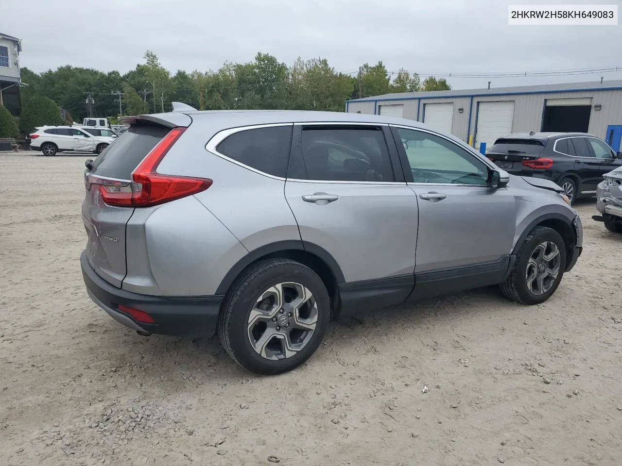 2019 Honda Cr-V Ex VIN: 2HKRW2H58KH649083 Lot: 73107424