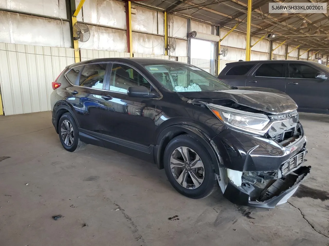 2019 Honda Cr-V Lx VIN: 5J6RW5H33KL002001 Lot: 73158574