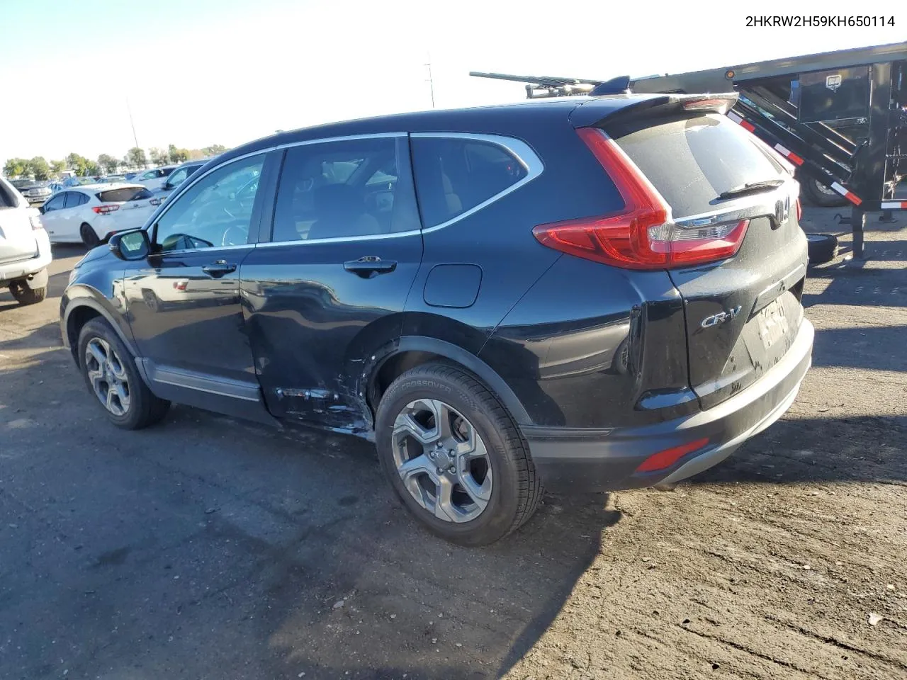 2019 Honda Cr-V Ex VIN: 2HKRW2H59KH650114 Lot: 73176934