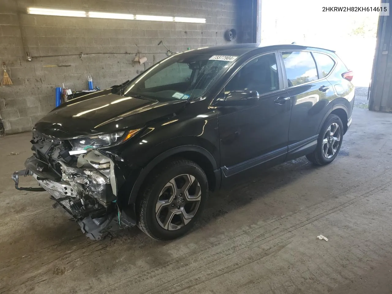 2019 Honda Cr-V Exl VIN: 2HKRW2H82KH614615 Lot: 73377904