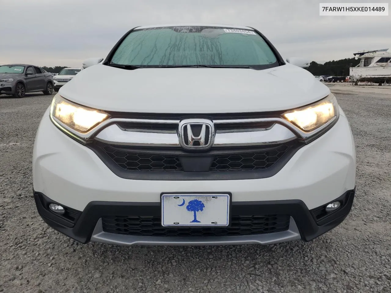 2019 Honda Cr-V Ex VIN: 7FARW1H5XKE014489 Lot: 73403454