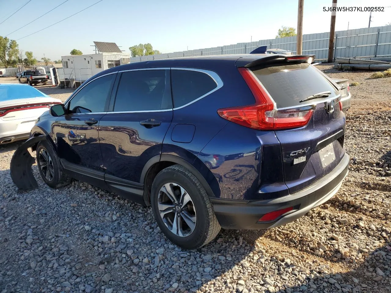 2019 Honda Cr-V Lx VIN: 5J6RW5H37KL002552 Lot: 73466774