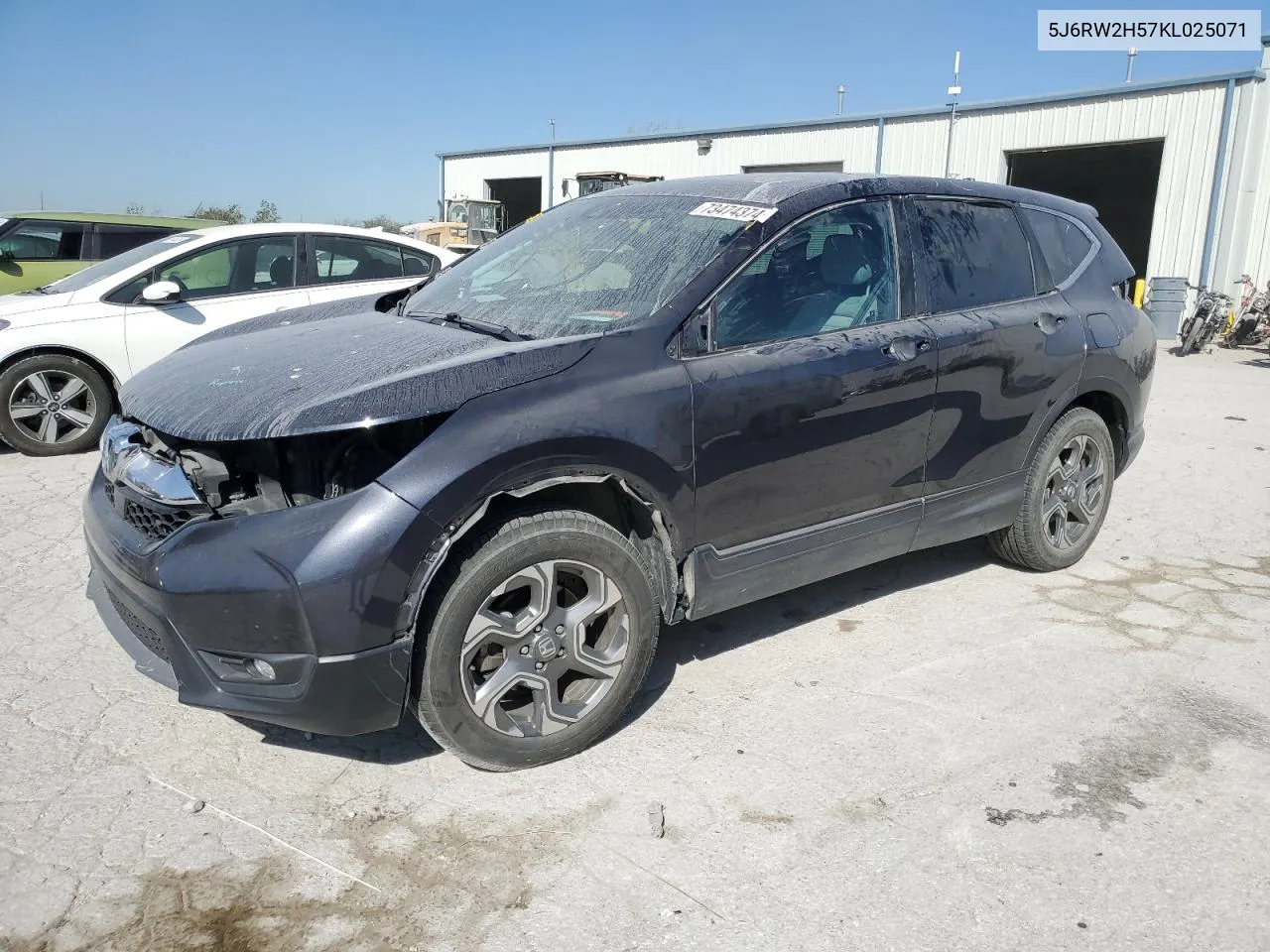 2019 Honda Cr-V Ex VIN: 5J6RW2H57KL025071 Lot: 73474374