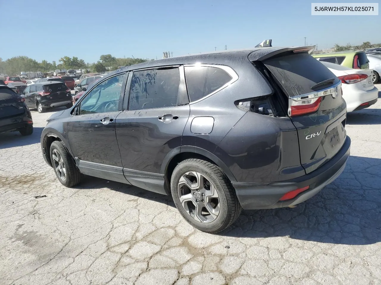 2019 Honda Cr-V Ex VIN: 5J6RW2H57KL025071 Lot: 73474374