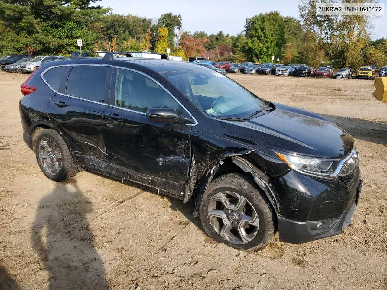 2019 Honda Cr-V Exl VIN: 2HKRW2H84KH640472 Lot: 73476734