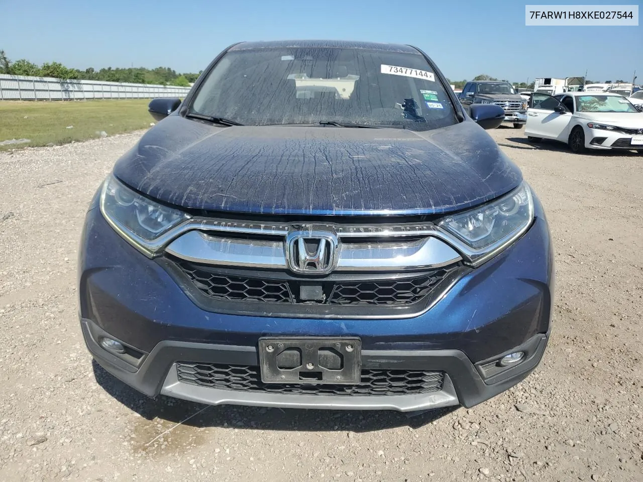 2019 Honda Cr-V Exl VIN: 7FARW1H8XKE027544 Lot: 73477144