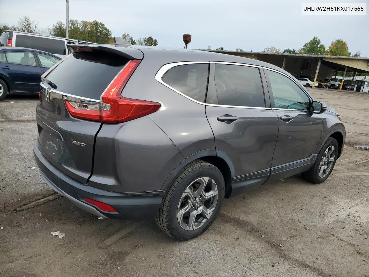 2019 Honda Cr-V Ex VIN: JHLRW2H51KX017565 Lot: 73498774