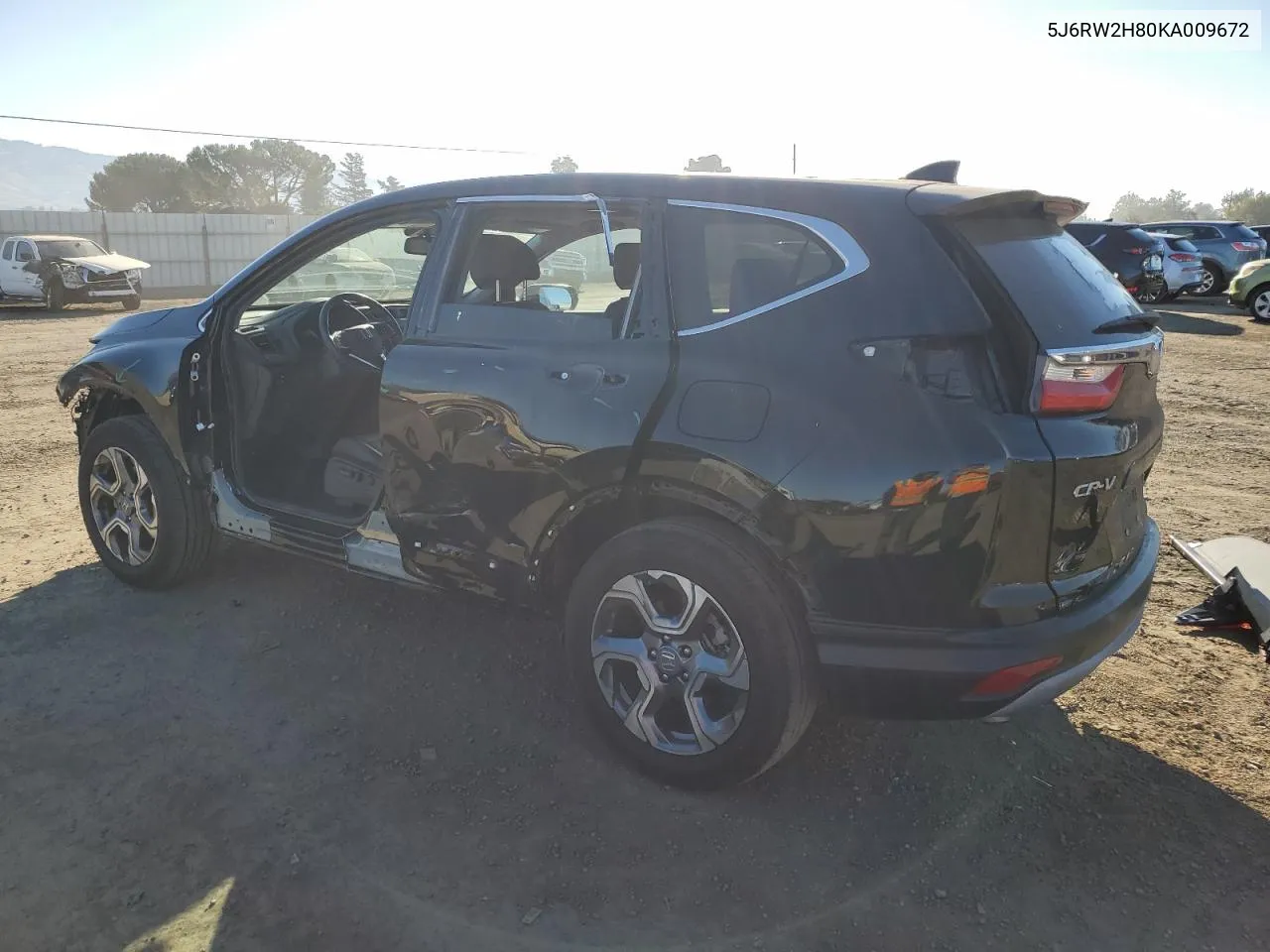 5J6RW2H80KA009672 2019 Honda Cr-V Exl