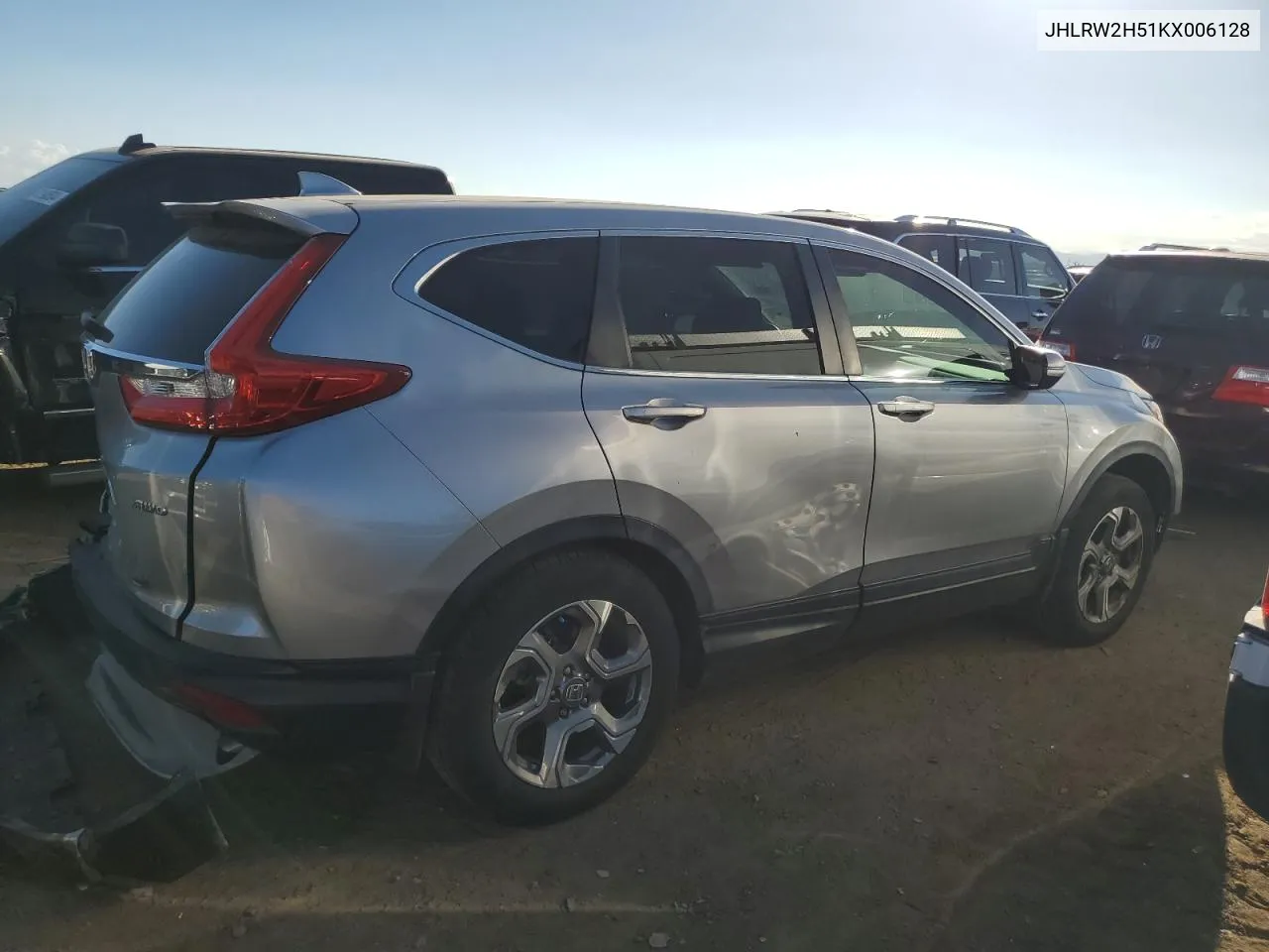 2019 Honda Cr-V Ex VIN: JHLRW2H51KX006128 Lot: 73560014