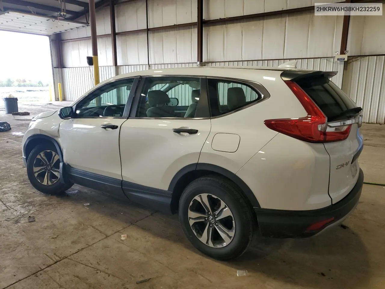 2019 Honda Cr-V Lx VIN: 2HKRW6H38KH232259 Lot: 73587544