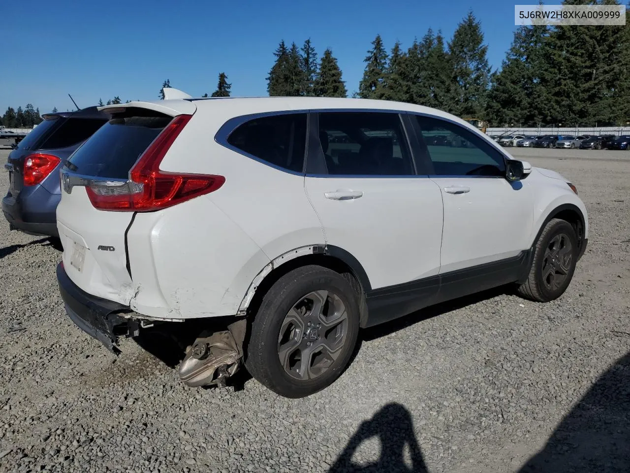 2019 Honda Cr-V Exl VIN: 5J6RW2H8XKA009999 Lot: 73596414