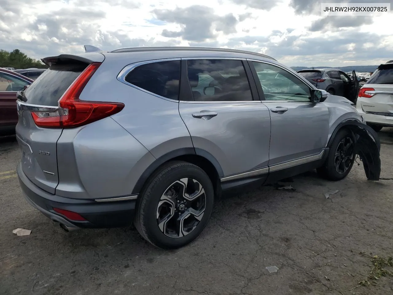 2019 Honda Cr-V Touring VIN: JHLRW2H92KX007825 Lot: 73597594