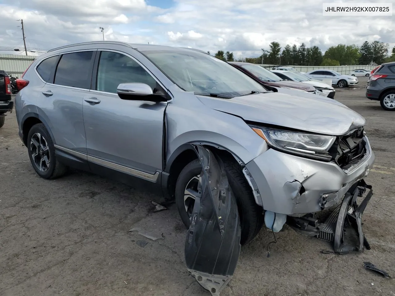 2019 Honda Cr-V Touring VIN: JHLRW2H92KX007825 Lot: 73597594