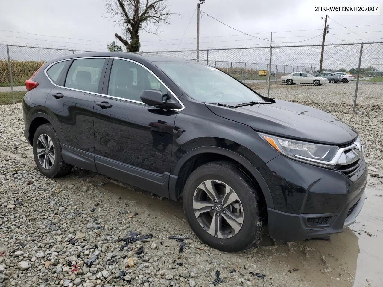 2019 Honda Cr-V Lx VIN: 2HKRW6H39KH207807 Lot: 73607184