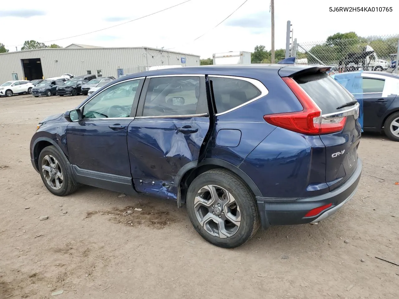 2019 Honda Cr-V Ex VIN: 5J6RW2H54KA010765 Lot: 73626964