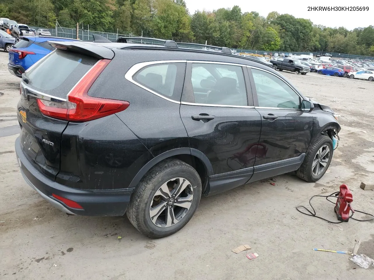 2019 Honda Cr-V Lx VIN: 2HKRW6H30KH205699 Lot: 73630744