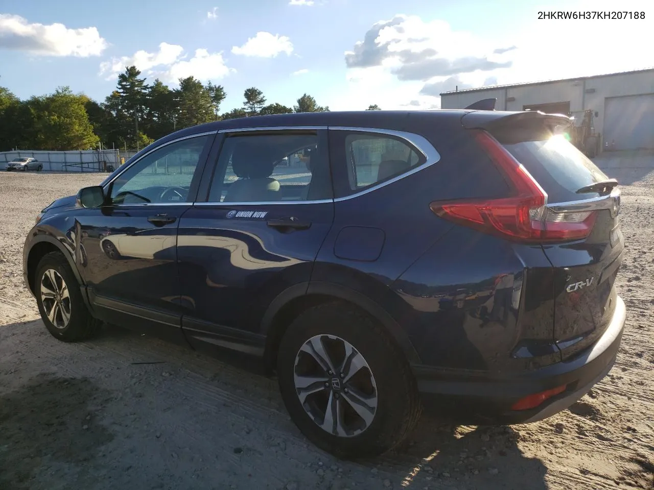 2019 Honda Cr-V Lx VIN: 2HKRW6H37KH207188 Lot: 73664464