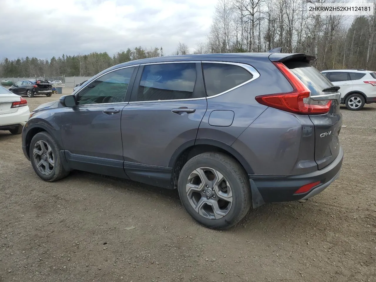 2019 Honda Cr-V Ex VIN: 2HKRW2H52KH124181 Lot: 73669084