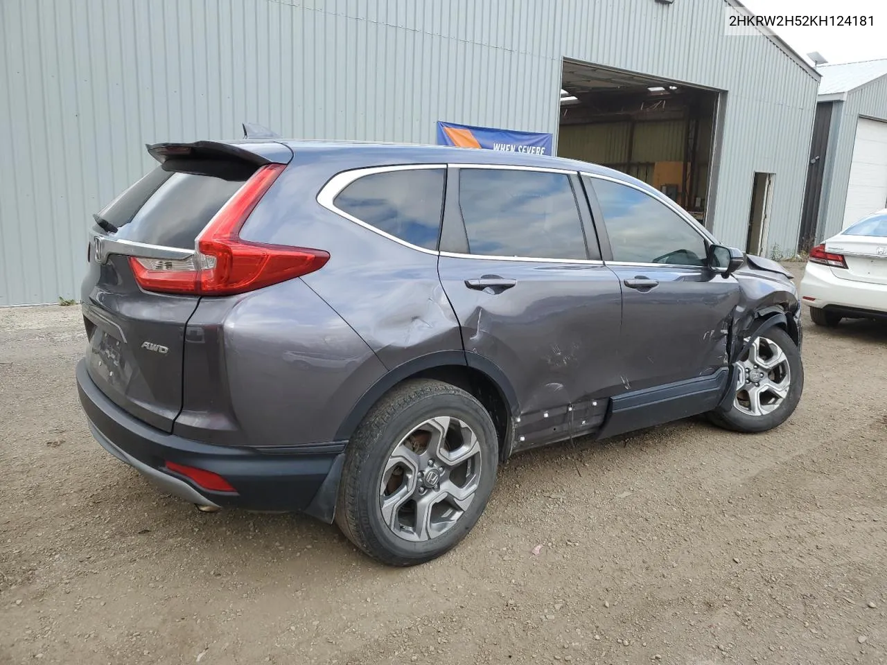 2019 Honda Cr-V Ex VIN: 2HKRW2H52KH124181 Lot: 73669084