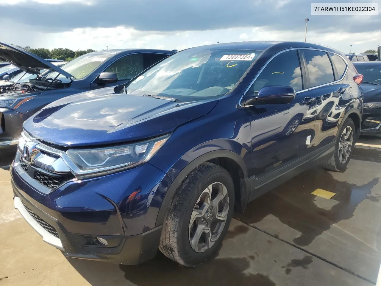 7FARW1H51KE022304 2019 Honda Cr-V Ex