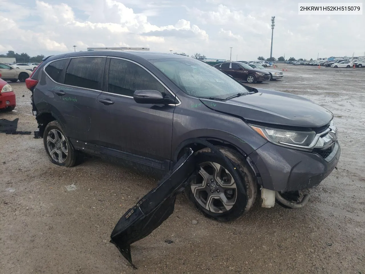 2019 Honda Cr-V Ex VIN: 2HKRW1H52KH515079 Lot: 73821294