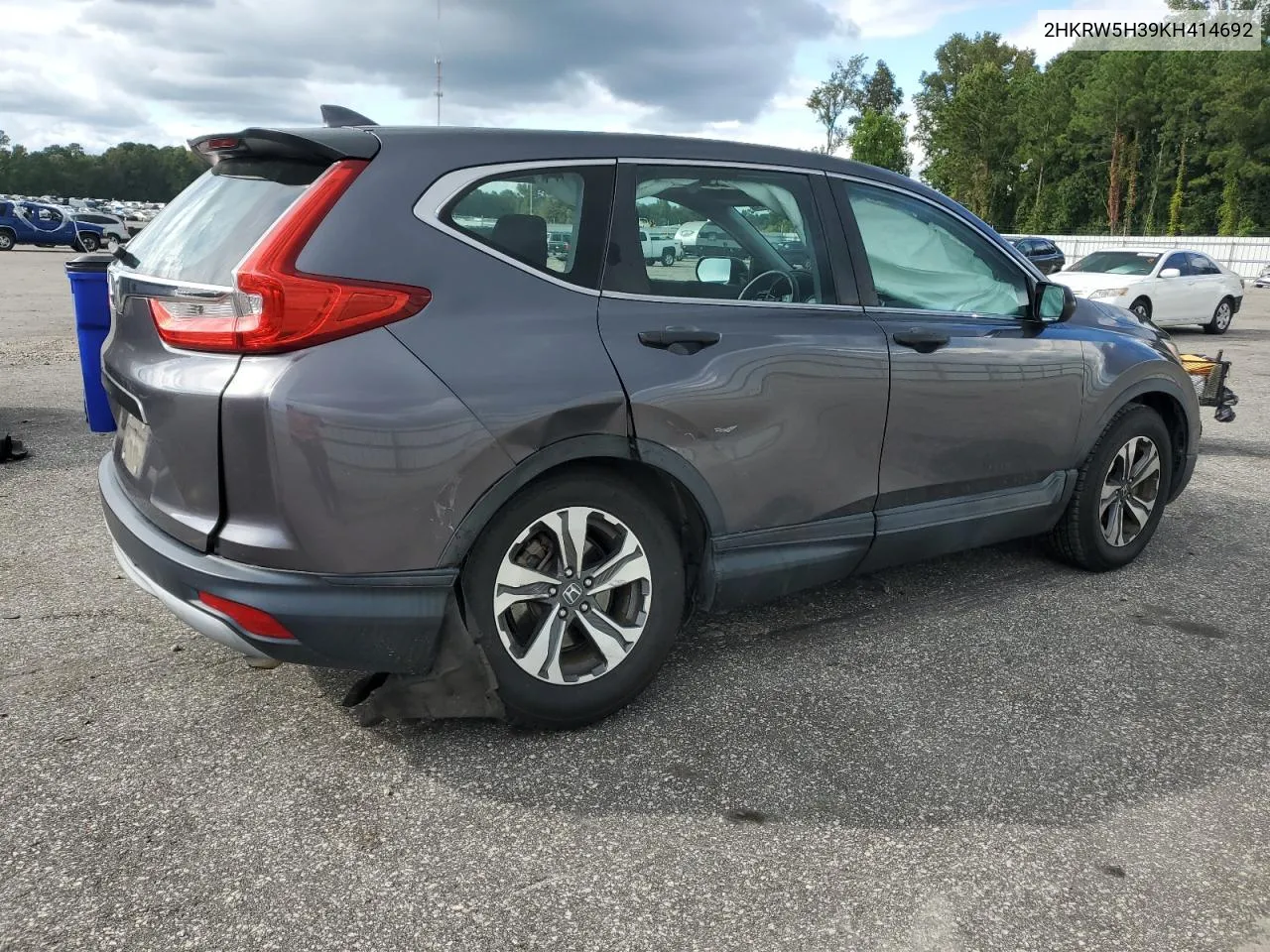 2019 Honda Cr-V Lx VIN: 2HKRW5H39KH414692 Lot: 73844424