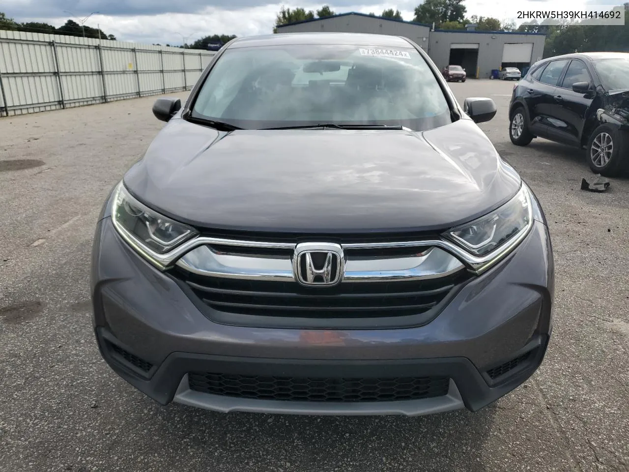 2019 Honda Cr-V Lx VIN: 2HKRW5H39KH414692 Lot: 73844424