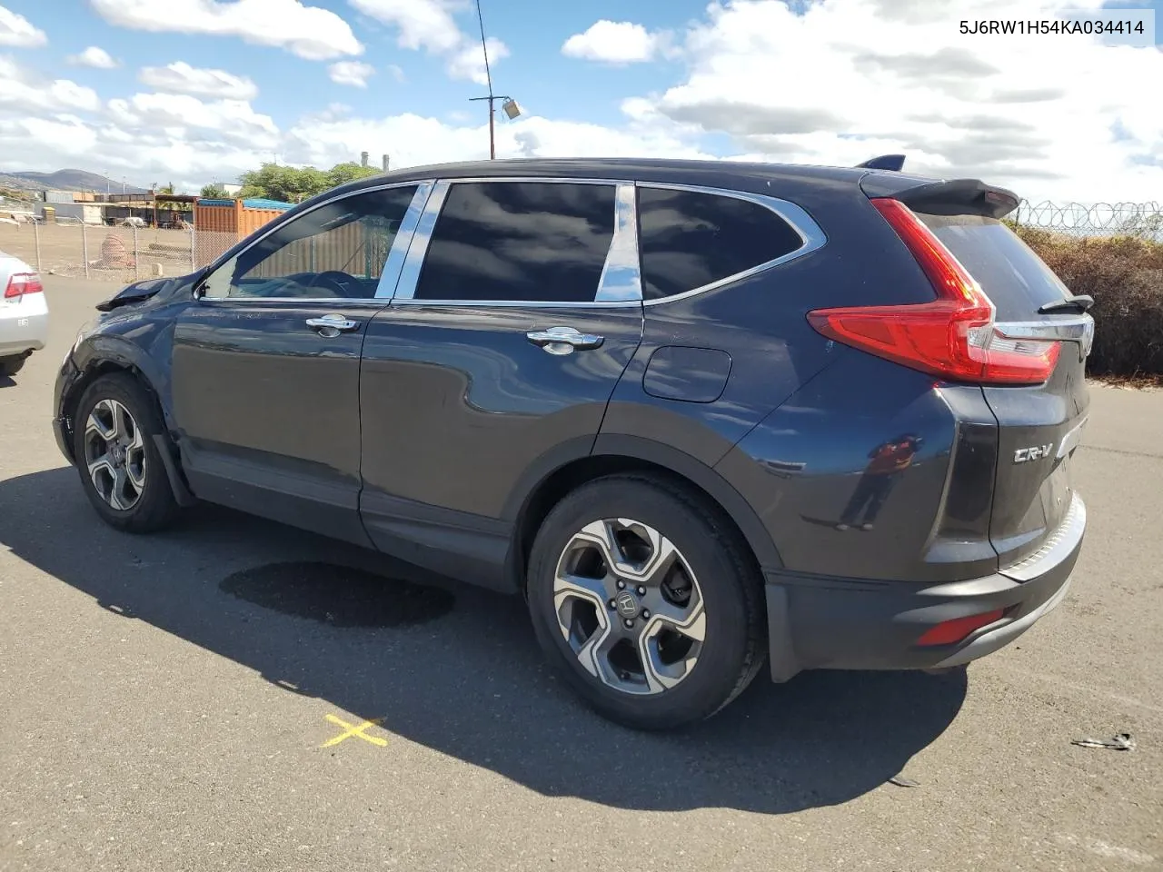 2019 Honda Cr-V Ex VIN: 5J6RW1H54KA034414 Lot: 73849304