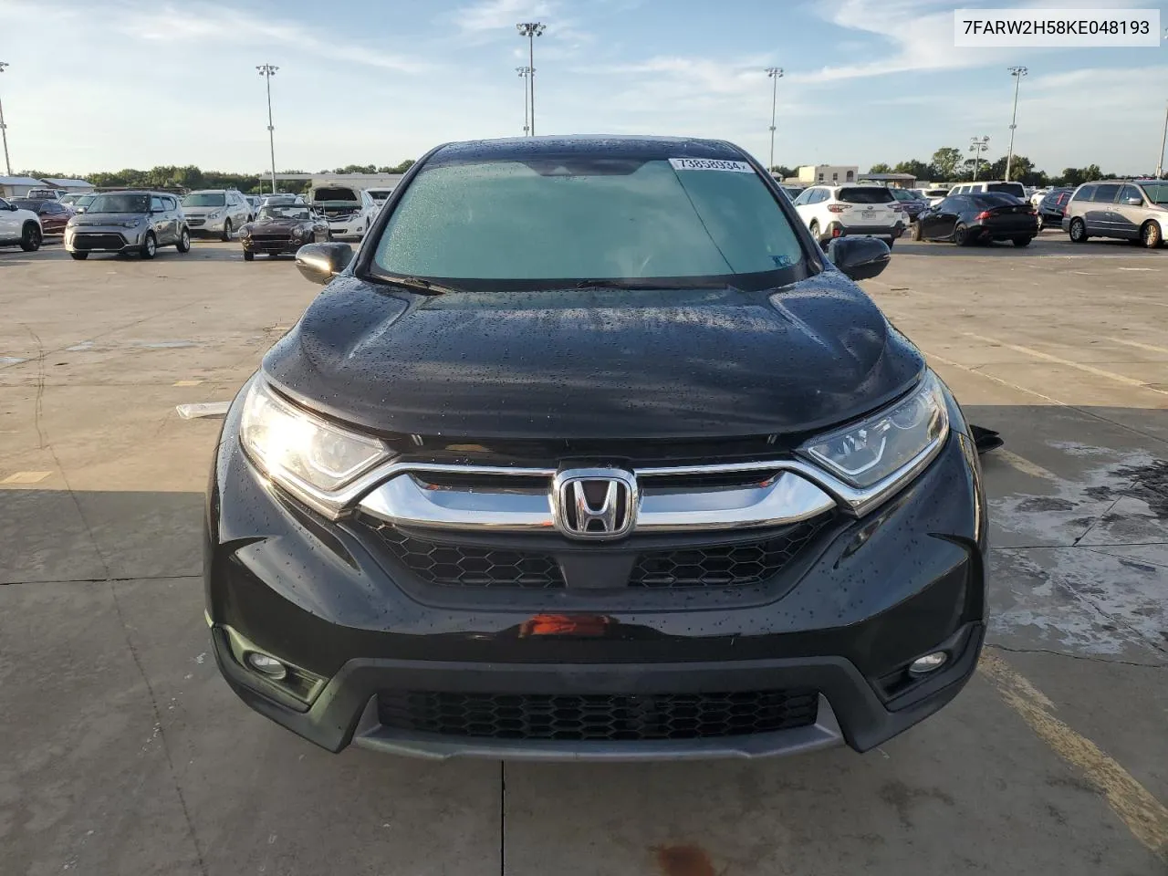 2019 Honda Cr-V Ex VIN: 7FARW2H58KE048193 Lot: 73858934