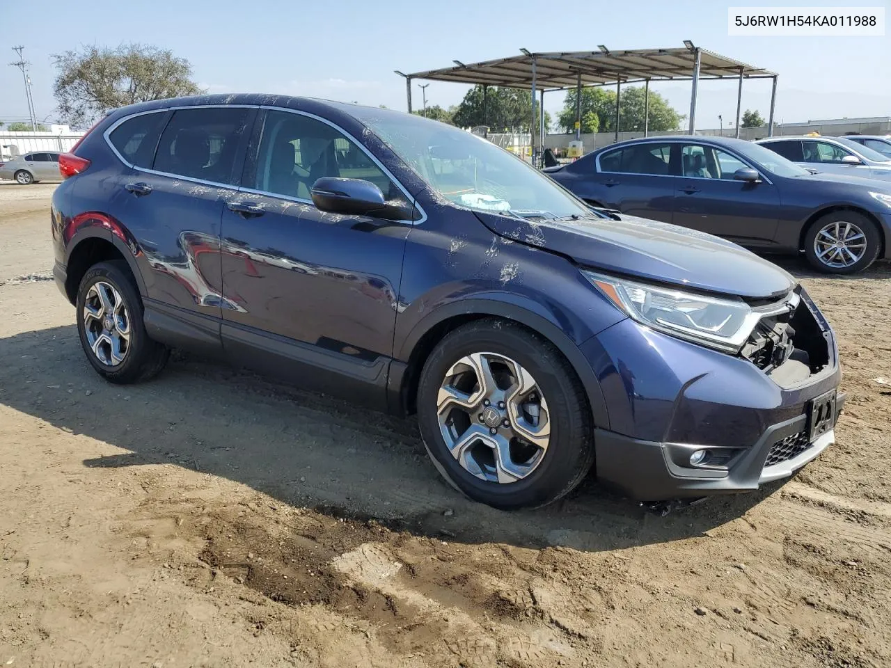 2019 Honda Cr-V Ex VIN: 5J6RW1H54KA011988 Lot: 73878114