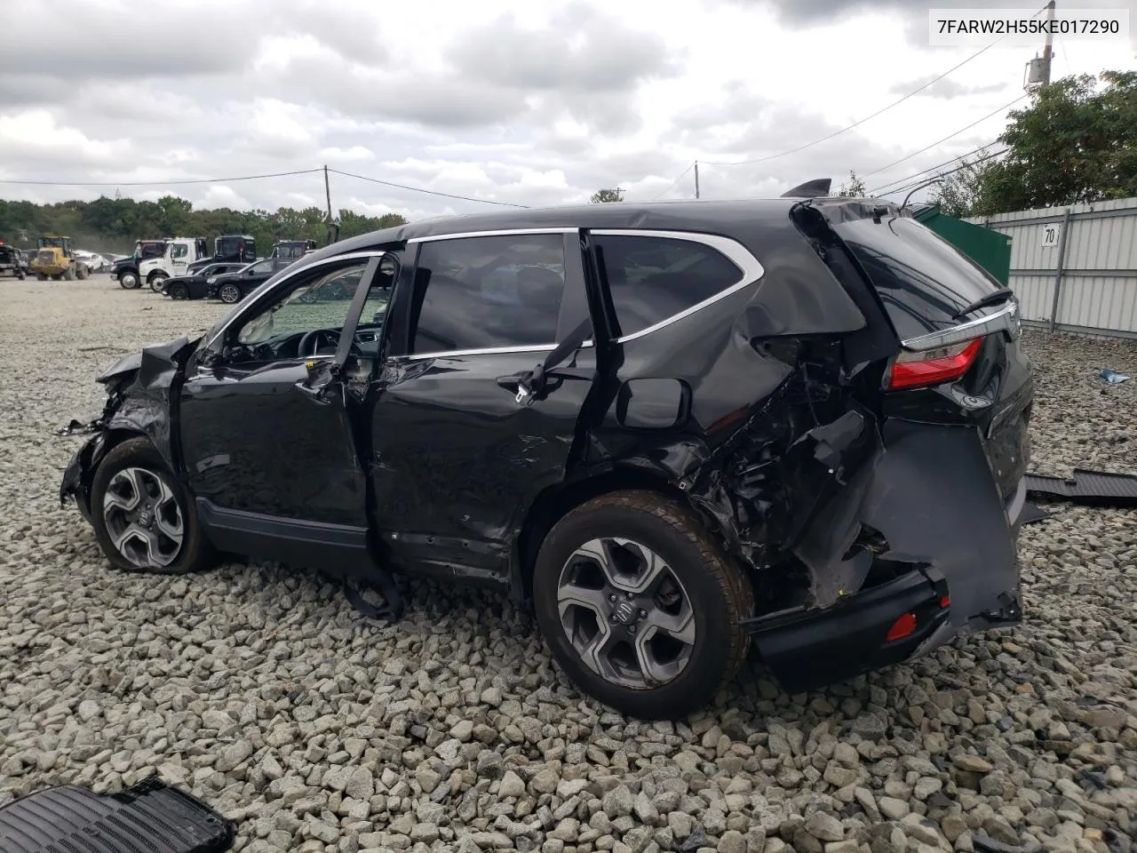 2019 Honda Cr-V Ex VIN: 7FARW2H55KE017290 Lot: 73890274