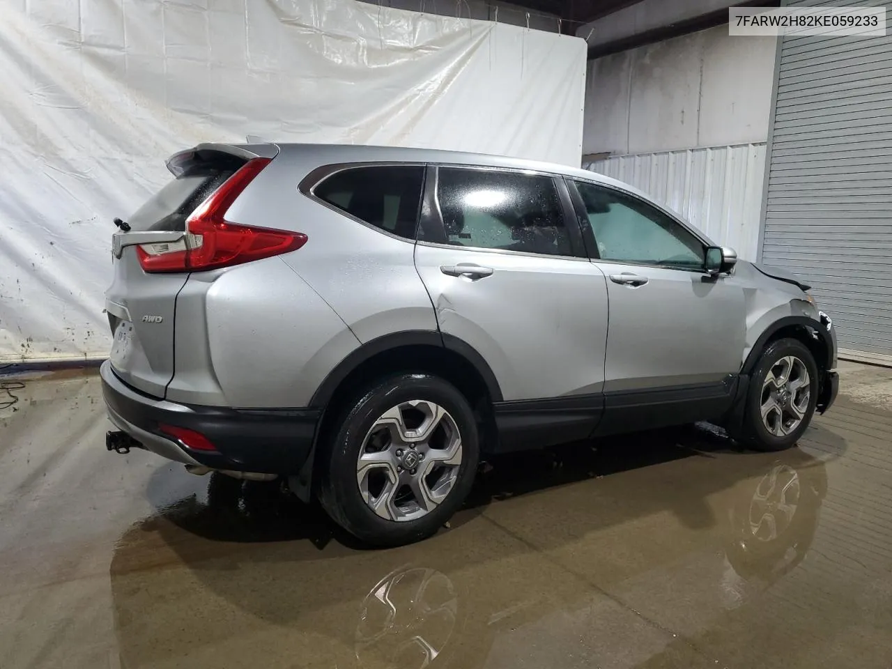 2019 Honda Cr-V Exl VIN: 7FARW2H82KE059233 Lot: 73934934