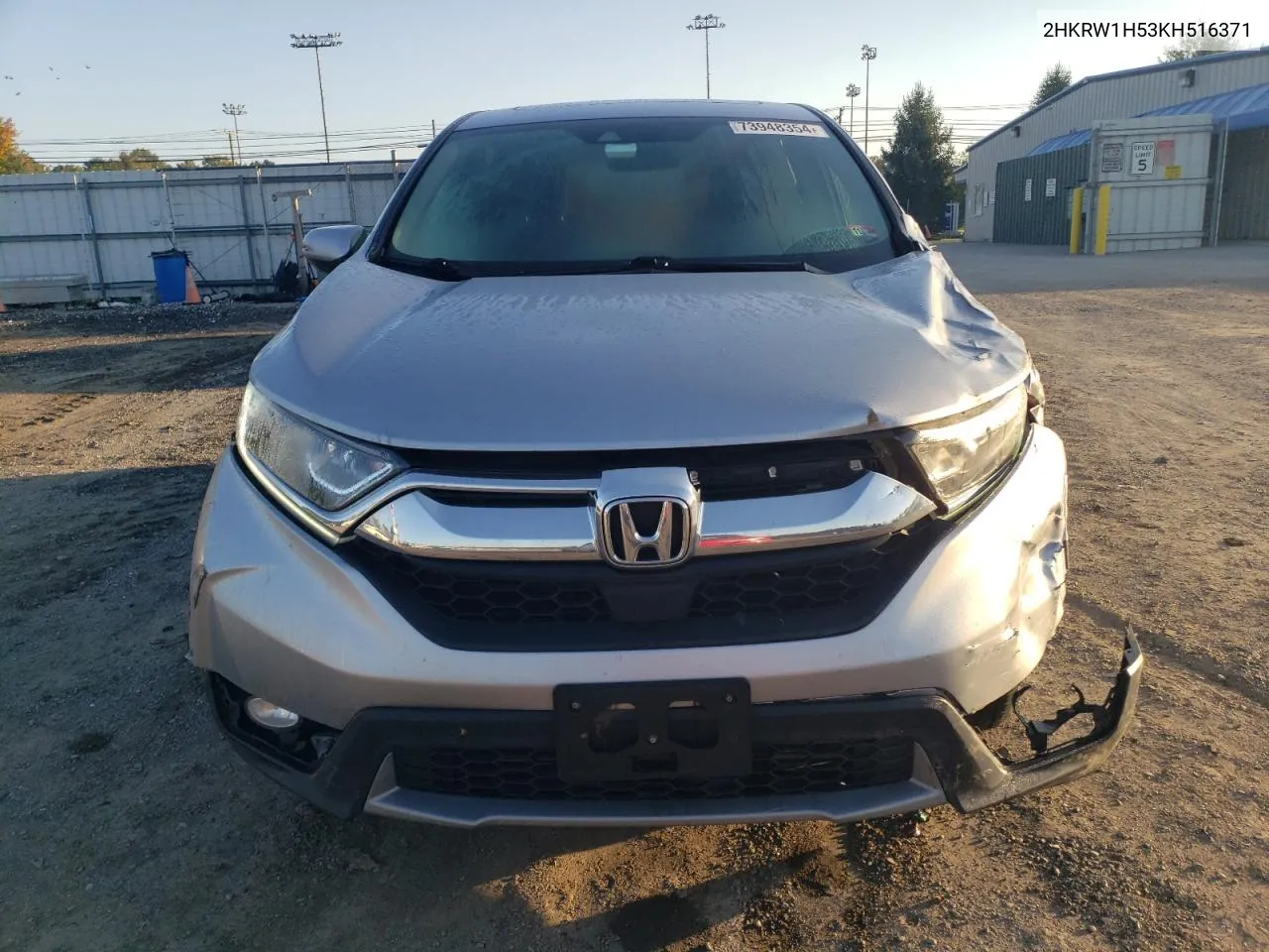 2HKRW1H53KH516371 2019 Honda Cr-V Ex