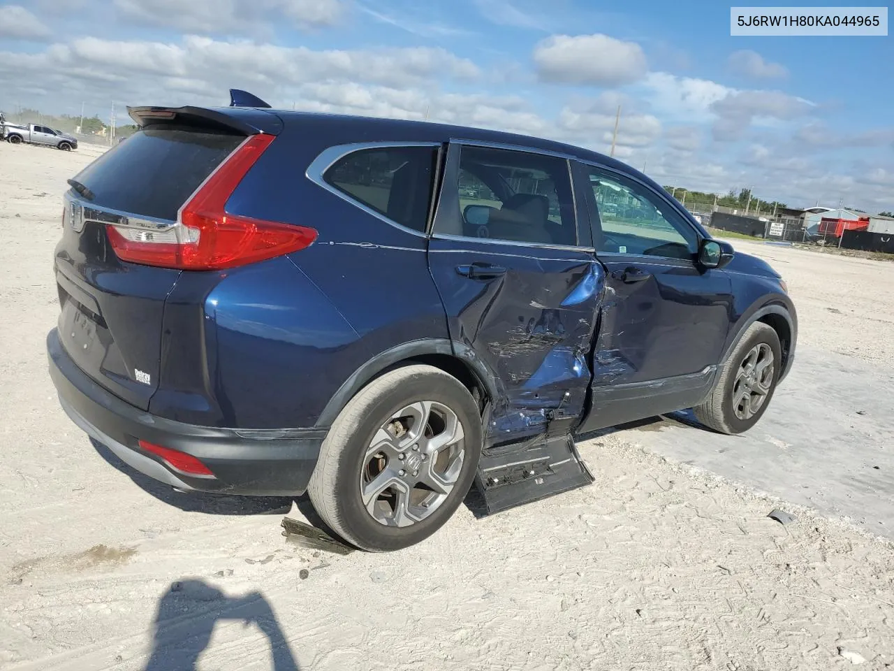 2019 Honda Cr-V Exl VIN: 5J6RW1H80KA044965 Lot: 73951594