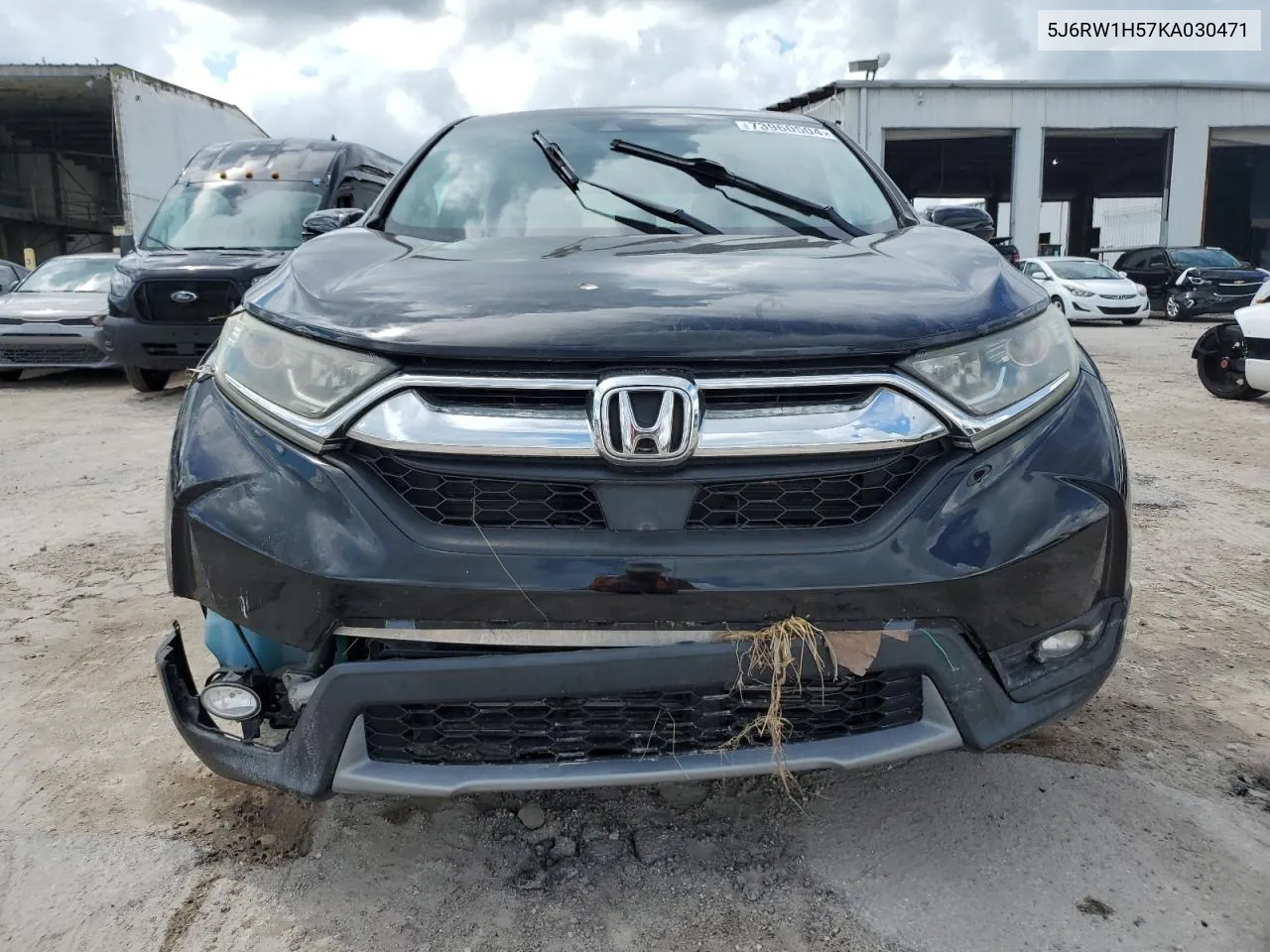 2019 Honda Cr-V Ex VIN: 5J6RW1H57KA030471 Lot: 73960504